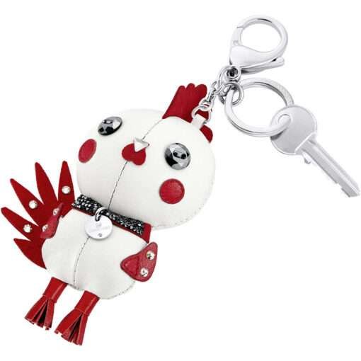 Swarovski Rooster Pascal Key-ring, Multi colored Stainless steel 5270975