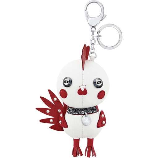 Swarovski Rooster Pascal Key-ring, Multi colored Stainless steel 5270975